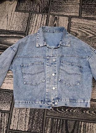 Джинсовка стрази крила 2