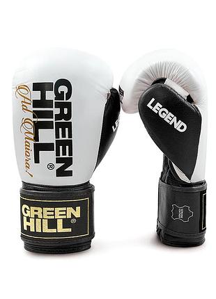 Боксерські рукавички legend green hill 4