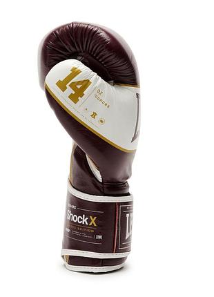 Боксерские перчатки leone shock x bord 16 ун. 2