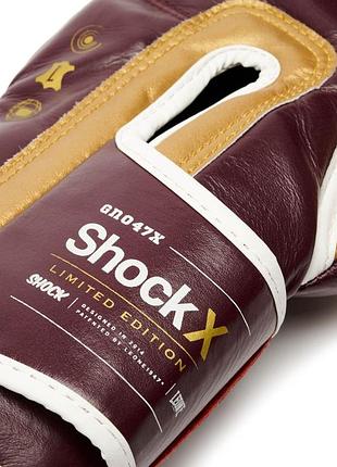 Боксерские перчатки leone shock x bord 16 ун. 6