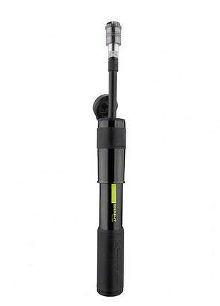 Насос велосипедный birzman velocity mtb (threaded) / ручной / 90psi / черный