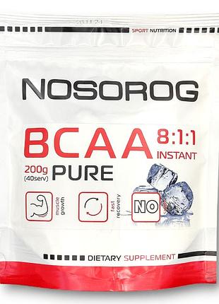 Nosorog bcaa 8:1:1 натуральный, 200 грамм