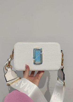 ❌ marc jacobs the snapshot white/gold