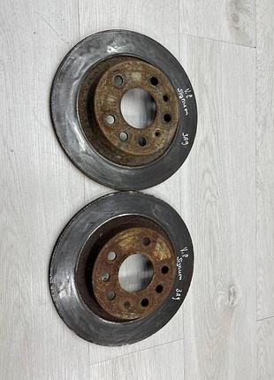 Гальмівний диск задній, пара!!!!!, opel vectra c, signum, опель вектра ц, сігнум, 93186300