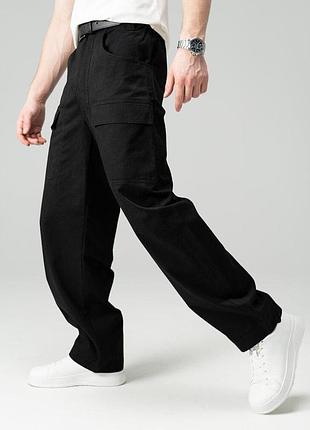 Брюки-карго pobedov axis черный 2