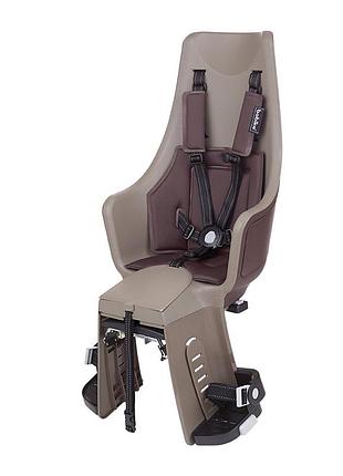 Дитяче велокрісло bobike exclusive maxi plus carrier led / toffee brown