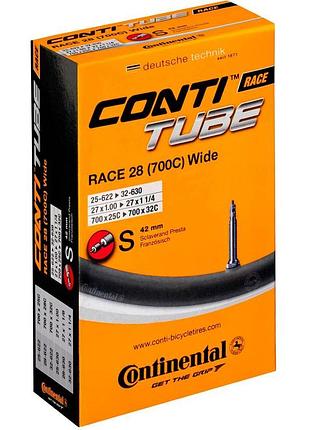 Камера continental race 28" training, 25-622 -> 32-630, s42, 170 г