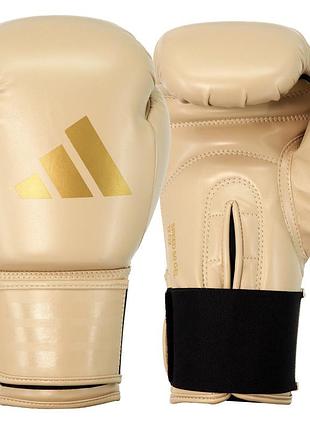 Боксерскі рукавички adidas "speed 50" | бежевий/золото | sbg50