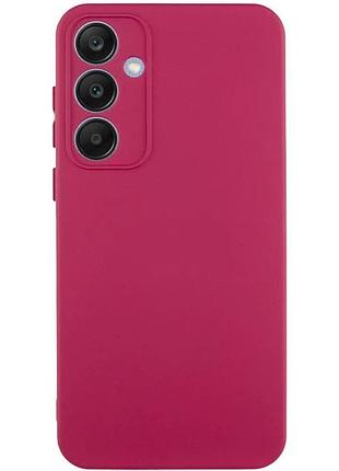 Чохол tpu getman liquid silk full camera samsung galaxy s24 ultra бордовий
