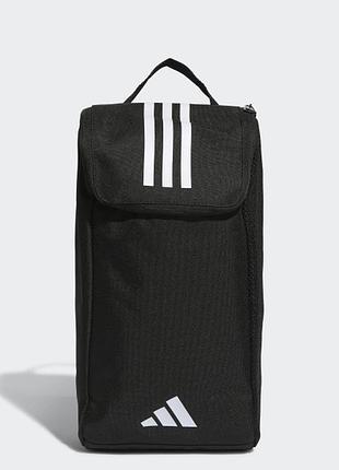 Сумка для обуви adidas tiro league performance 11.5l черный, белый уни 36x18x12 см