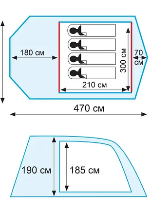 Намет tramp baltic wave 5 (v2) 2