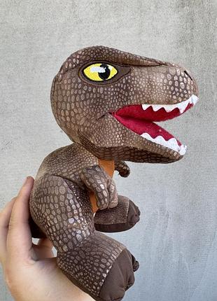 М'яка плюшева фігурка тиранозавра рекса за мотивами франшизи jurassic world