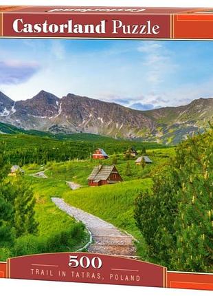 Пазл тропа в татрах польша 500 деталей castorland