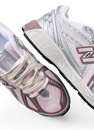 Женские кроссовки new balance 1906r розовые с серебром 39(25см)