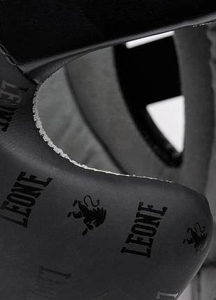 Боксерский шлем leone dna black m 7