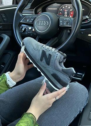 Жіночі кросівки n*w b*lance 574 premium gray black