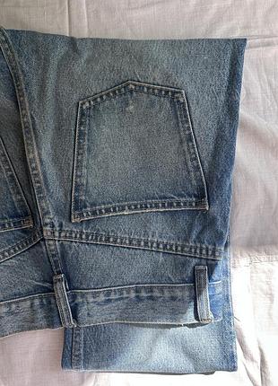 Джинси прямі сині zara straight 7