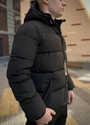Куртка зимова чорна adidas 5