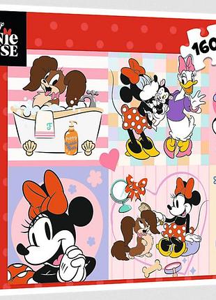 Пазл disney minnie барвистий день мінні 160 елементів trefl 15426
