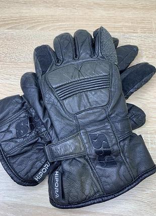Шкіряні мотоперчатки ixs hipora / schoeller keprotec (розмір xl) — оригінал, швейцарія кевлар