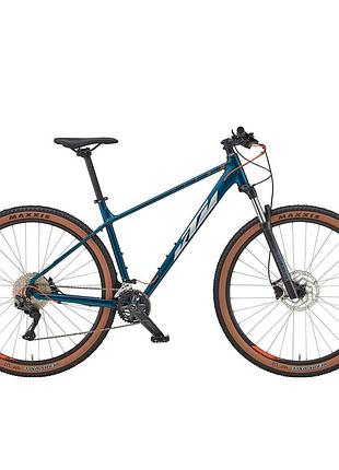 Велосипед ktm ultra flite 29" рама m/43, синий (серебристо-оранжевый), 2022