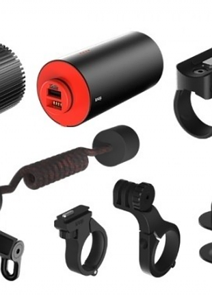 Комплект фара + набор креплений knog pwr mountain kit 2000 lumens powerbank