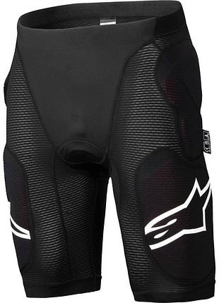 Захисні шорти a-impact plasma protection shorts black white, l