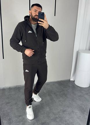 Теплый флисовый костюм