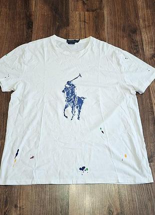 Мужская уникальная футболка polo ralph lauren оригинал