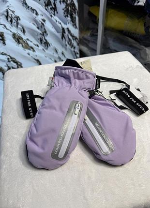 Варежки high experience mauve/grey