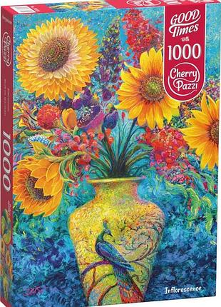 Пазл подсолнухи 1000 элементов cherrypazzi