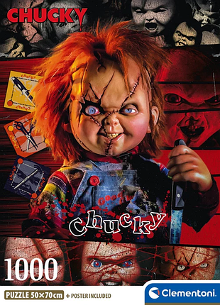 Пазл clementoni high quality collection чаки 1000 эл 4