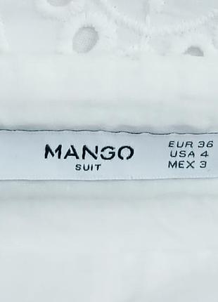 Юбка mango кружево ришелье (прошва) 5