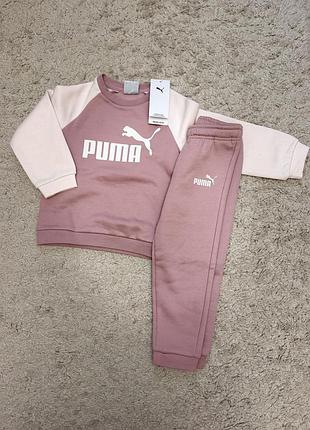 Дитячий костюм утеплений puma 98 кофта штани