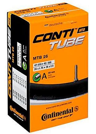 Камера continental mtb 26", 47-559->62-559, a40, 210 г
