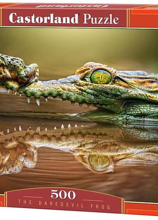 Пазл крокодил 500 деталей castorland