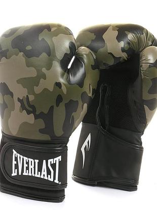 Боксерские перчатки everlast spark training glove черный, коричневый уни 16 унций