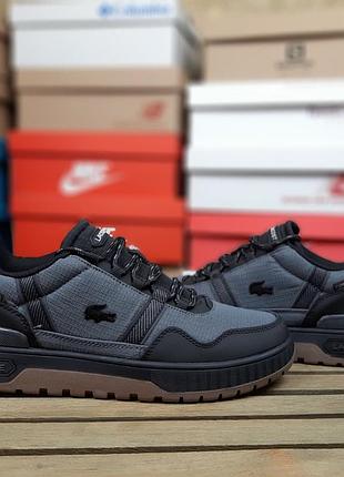 Термо кроссовки lacoste t-clip gore-tex cordura winter gore tex