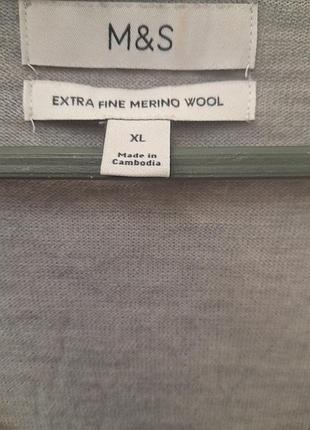 Джемпер m&amp;s extra fine merino wool 3