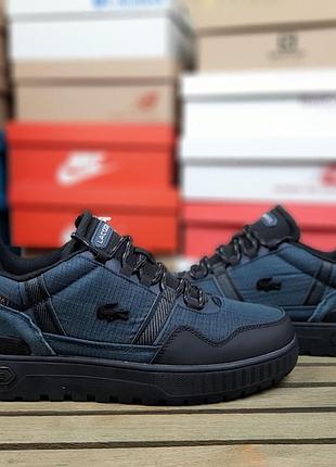 Термо кроссовки lacoste t-clip gore-tex cordura winter gore tex