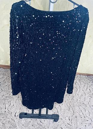 Сукня міні з паєтками 2