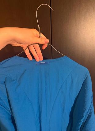 Куртка german apparel блакитна, стьобана, s/m/l 4