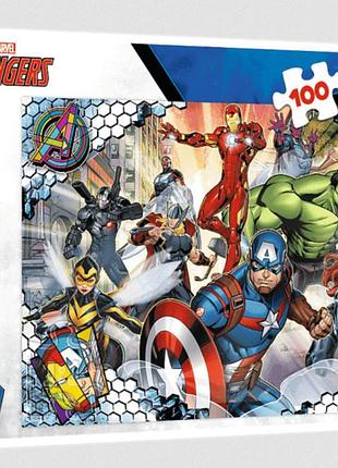 Пазл відомі месники the avengers 100 елементів trefl 16454