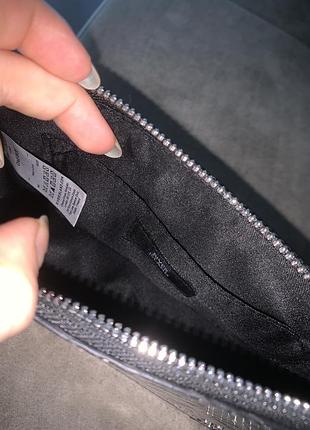 Срібна сумка river island 5