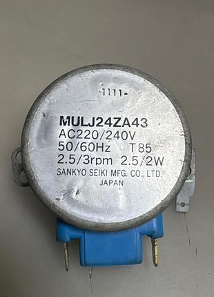 Моторчик mulj24za43 на 220v, для микроволновки, бу, рабочий