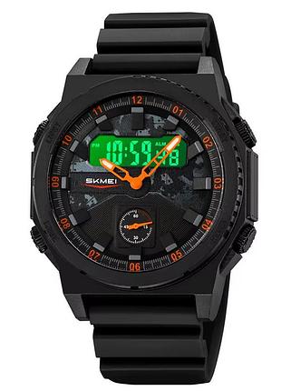 Часы наручные 2355bkog skmei, black-orange