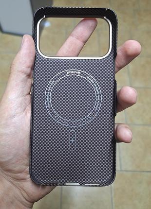 Новый: чехол iphone 17 pro max. prove carbon. 6