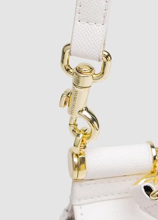 💎 dolce&gabbana sicily medium handbag white 2