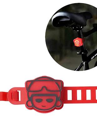 Велоліхтар stop 602-led, waterproof, li-ion акумулятор, зп type-c