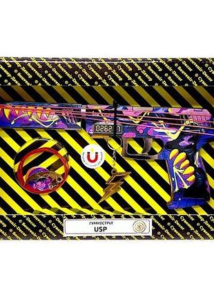 Резинкострел "usp horror" box (набор резинок)
